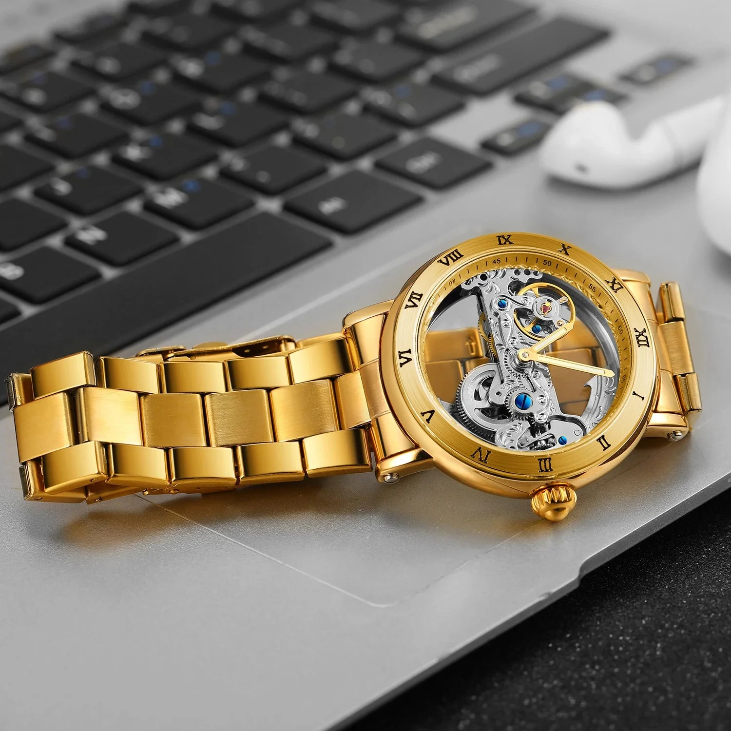 Artemis Skeleton-Dial Automatic Watch - Image 16