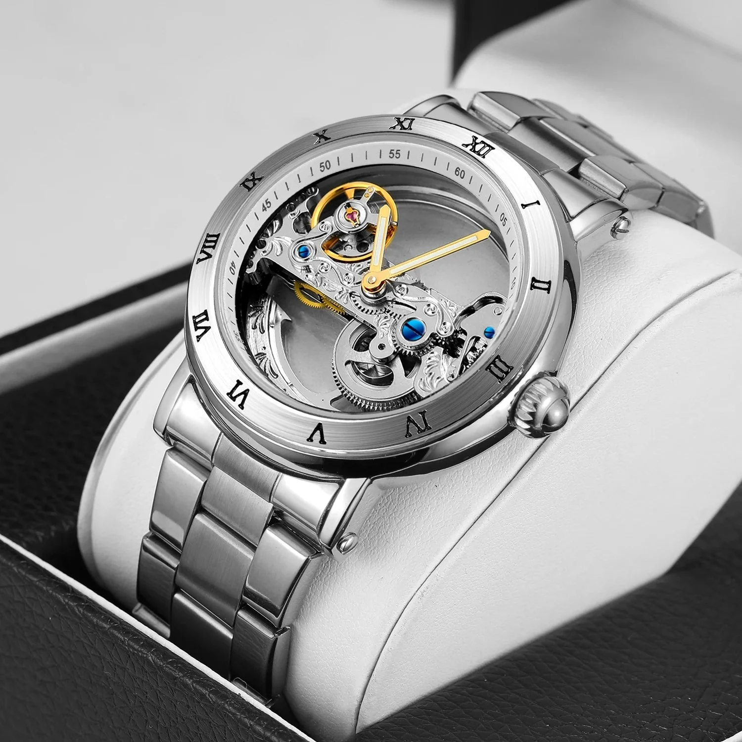 Artemis Skeleton-Dial Automatic Watch - Image 5