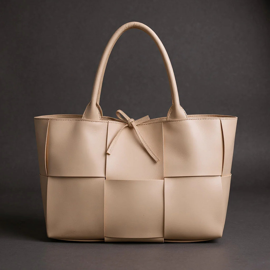 Block Weave Statement Tote - Image 2