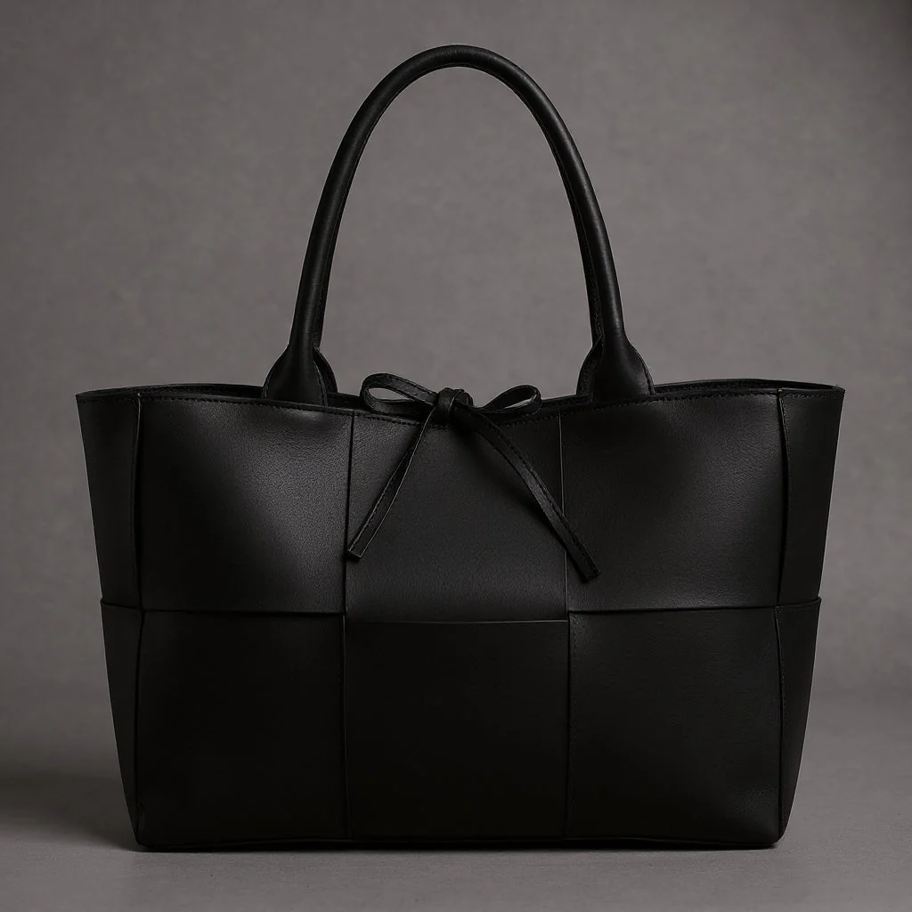Block Weave Statement Tote - Image 3