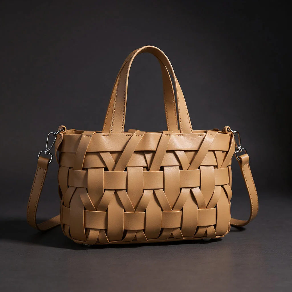 Braided Luxe Handbag - Image 2