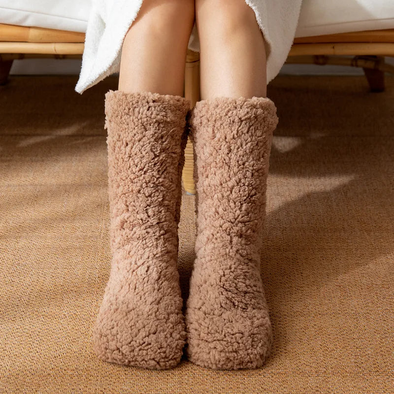 Cloud-Soft Teddy Fleece Socks - Image 4