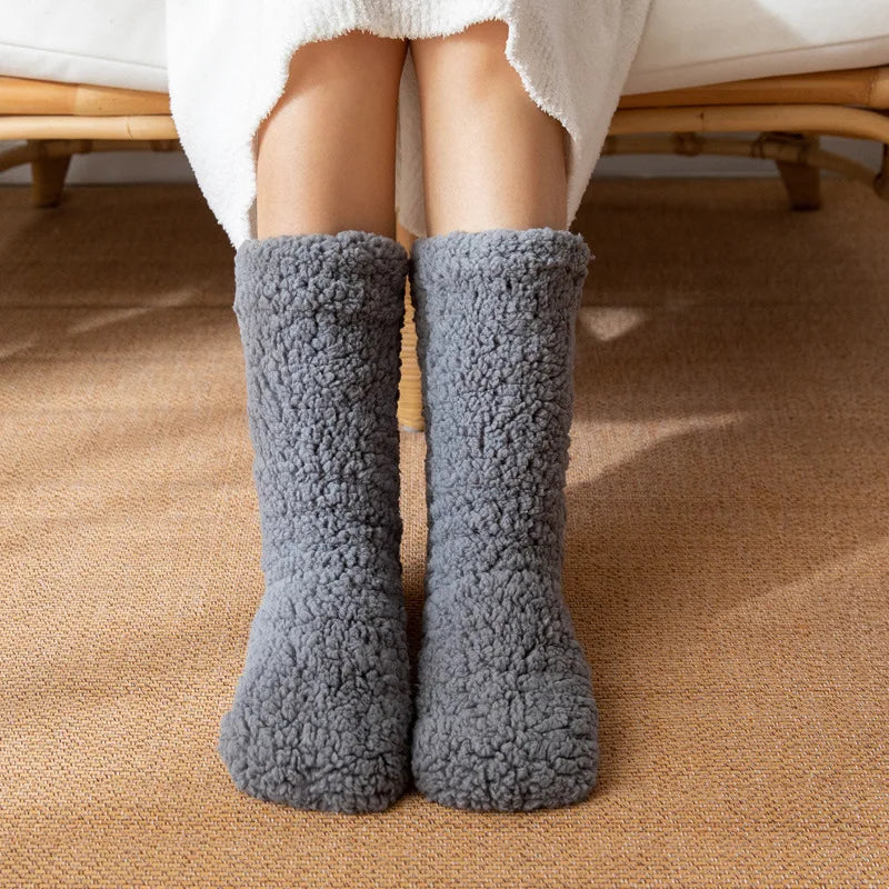 Cloud-Soft Teddy Fleece Socks - Image 5