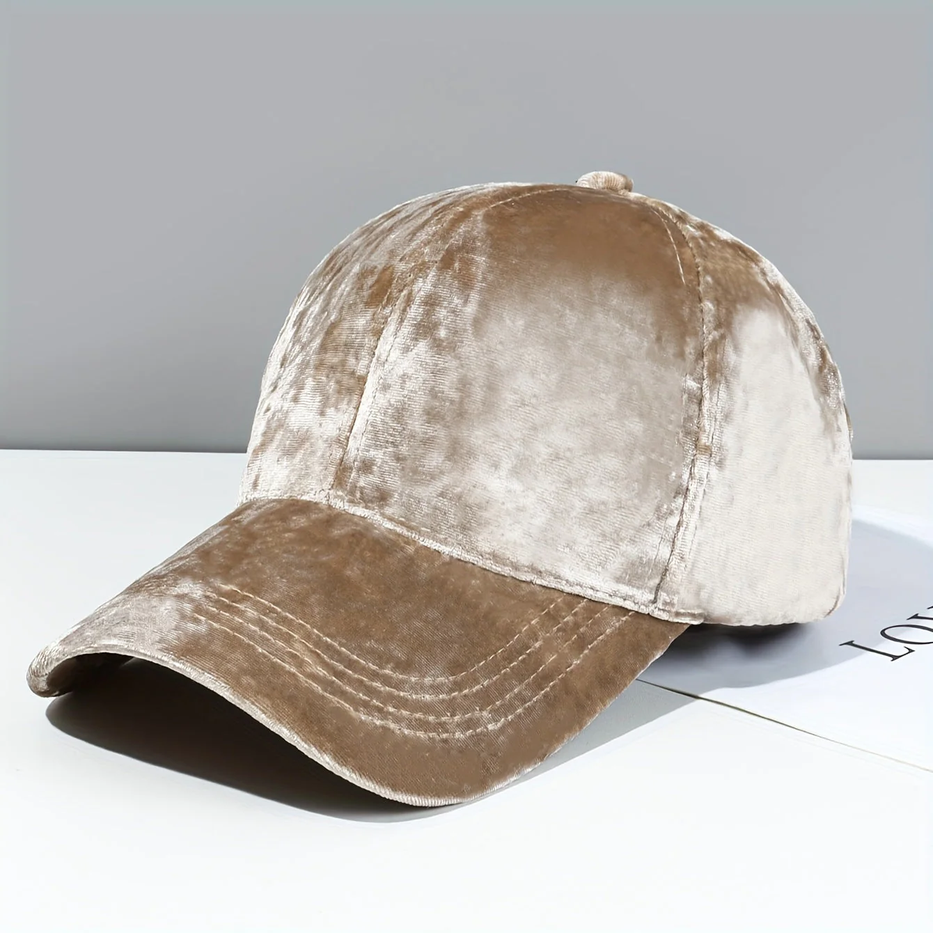 Crushed Velvet Heritage Cap - Image 7