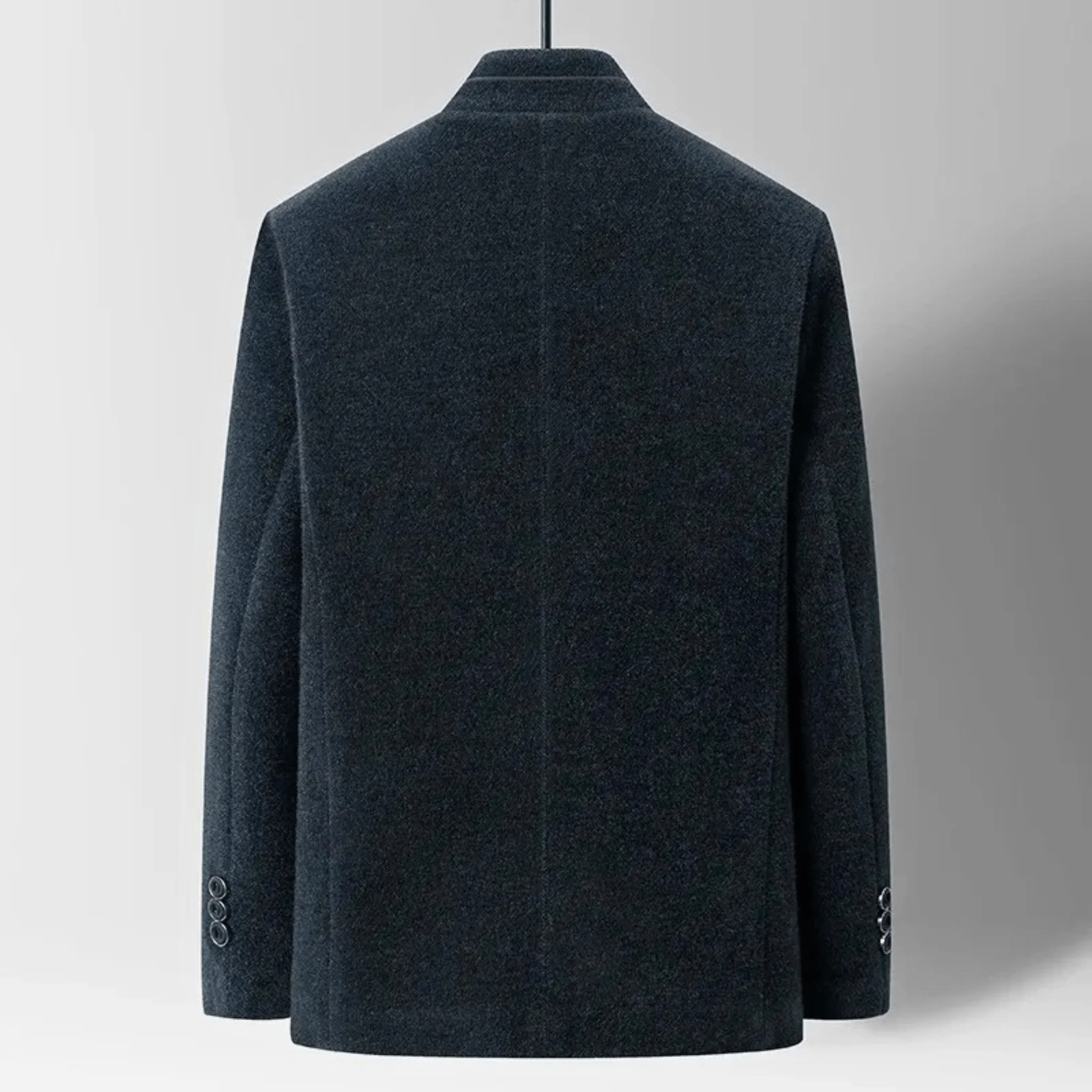 Diamond-Quilted Wool Topcoat - Image 4