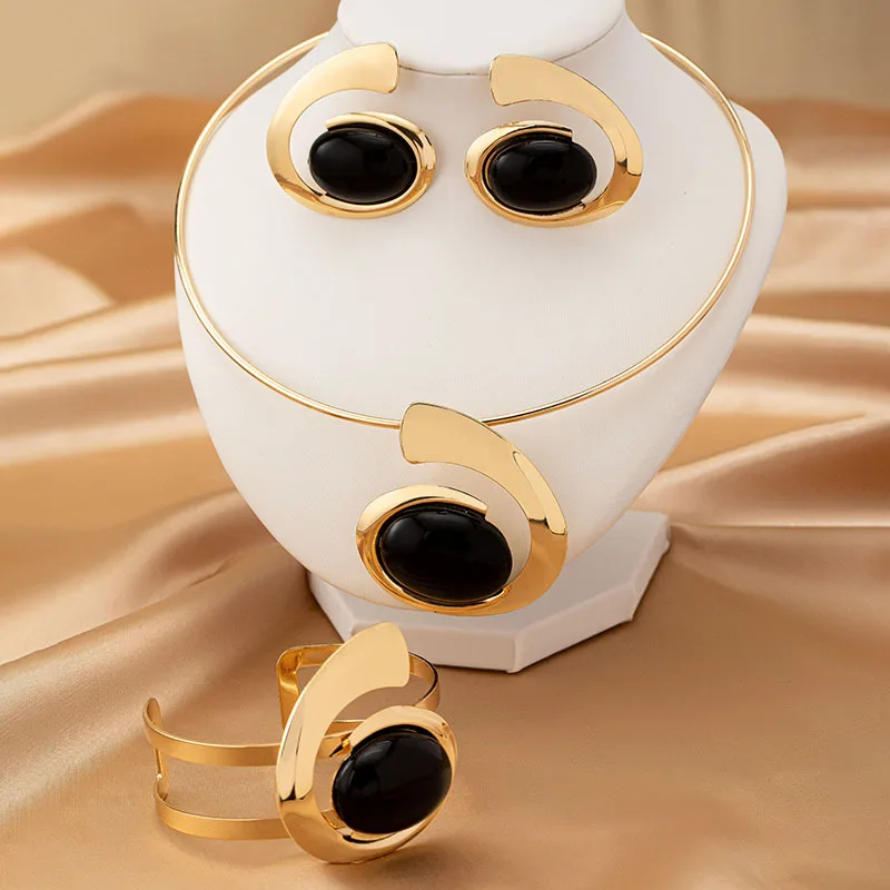 Eclipse Cabochon Jewelry Set - Image 6