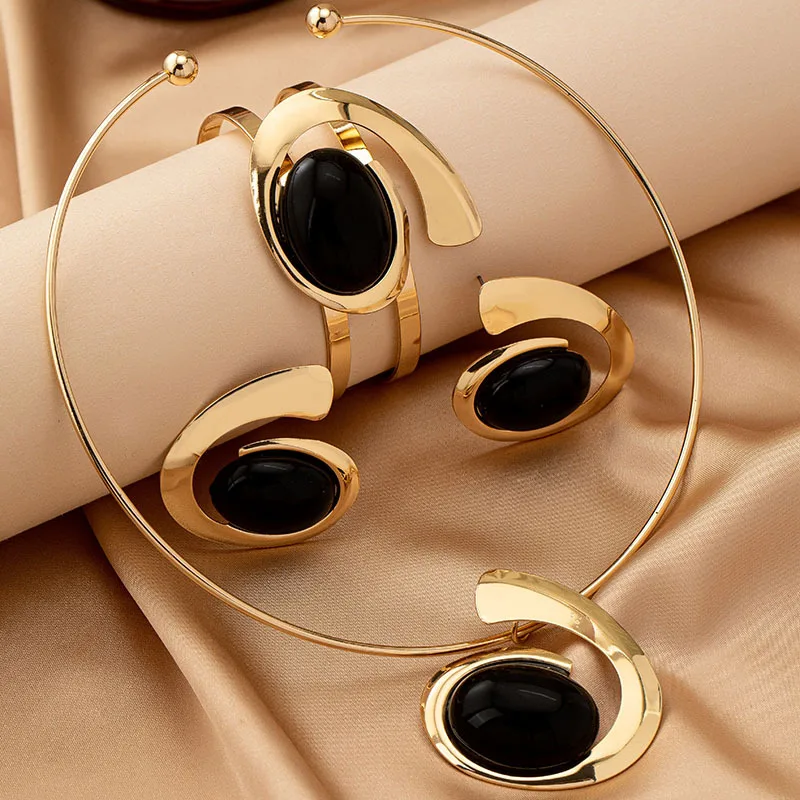 Eclipse Cabochon Jewelry Set - Image 7
