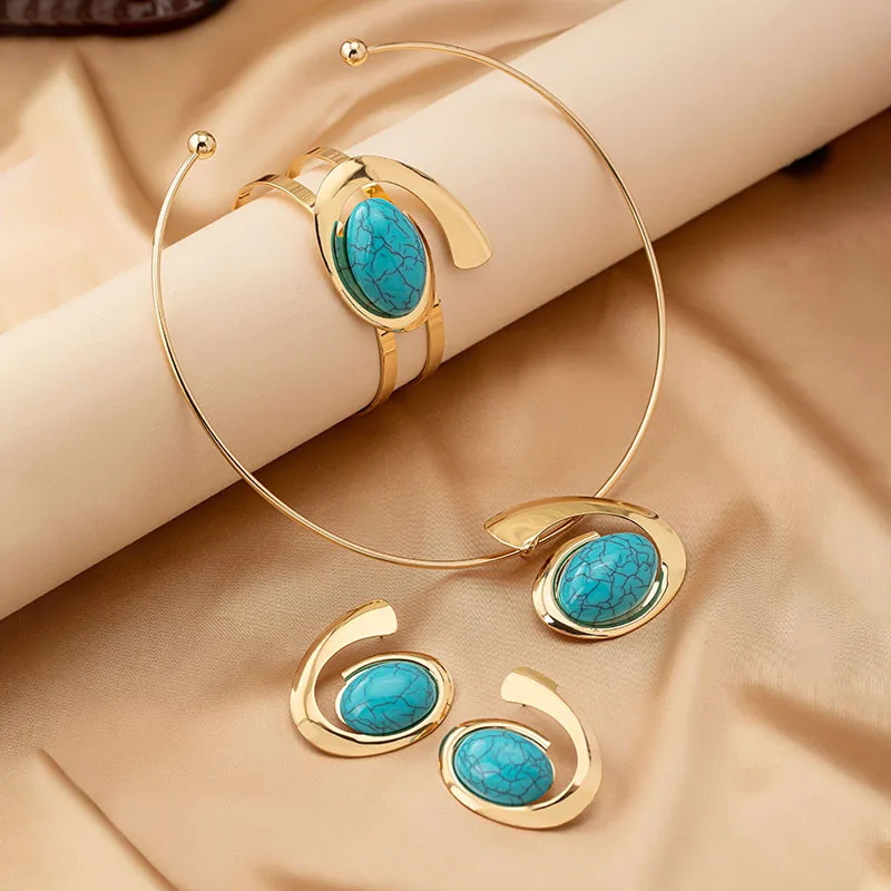 Eclipse Cabochon Jewelry Set - Image 8