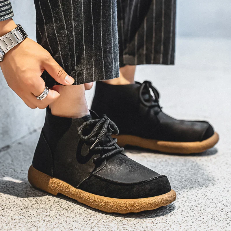 Fairmont Suede-Trim Ankle Boot - Image 7