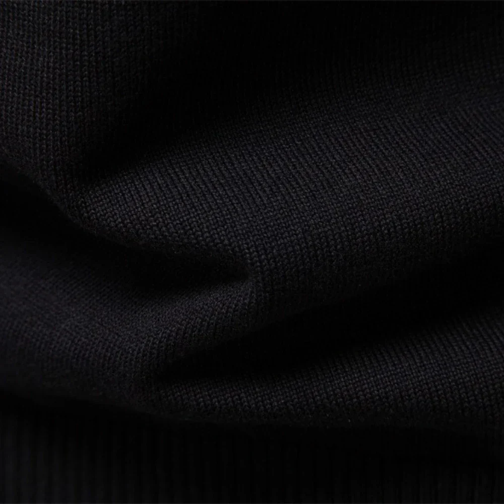 Heritage Diagonal Weave Mock Neck Pullover - Image 6