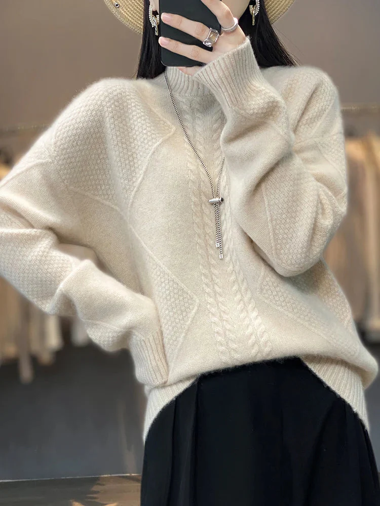 Heritage Knit Turtleneck Sweater - Image 9