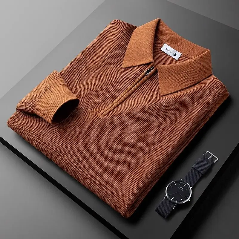 Heritage Ribbed Merino Half-Zip Pullover - Image 5
