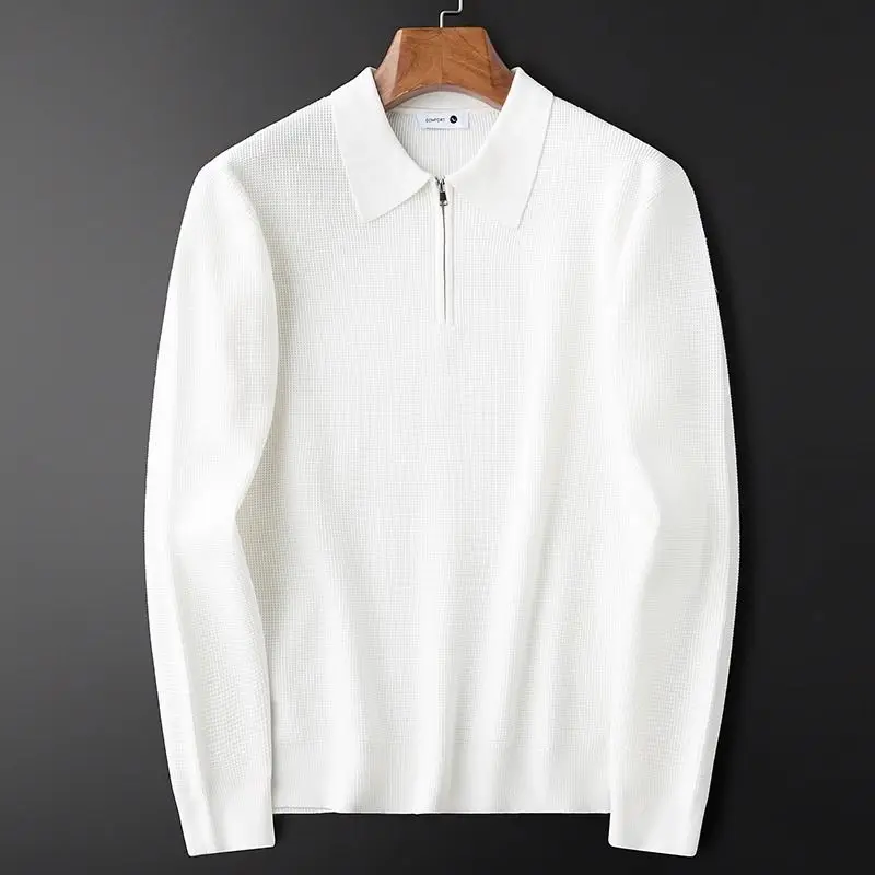 Heritage Ribbed Merino Half-Zip Pullover - Image 6