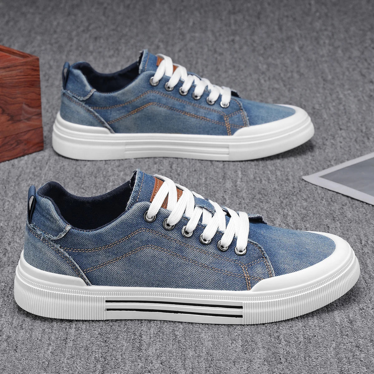 Hudson Denim Platform Sneaker - Image 3
