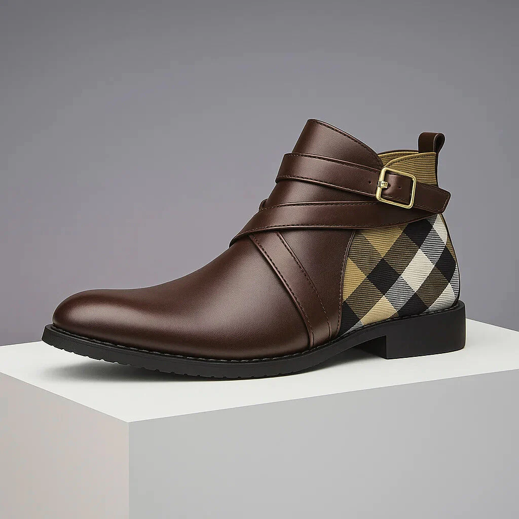 Mayfair Monogram Crossover Boot