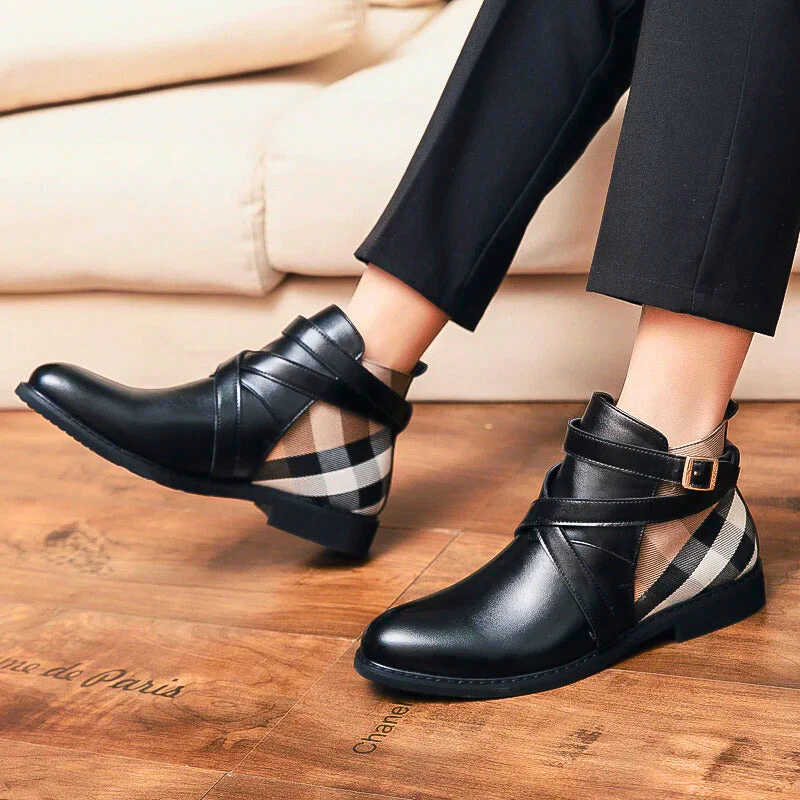 Mayfair Monogram Crossover Boot - Image 8