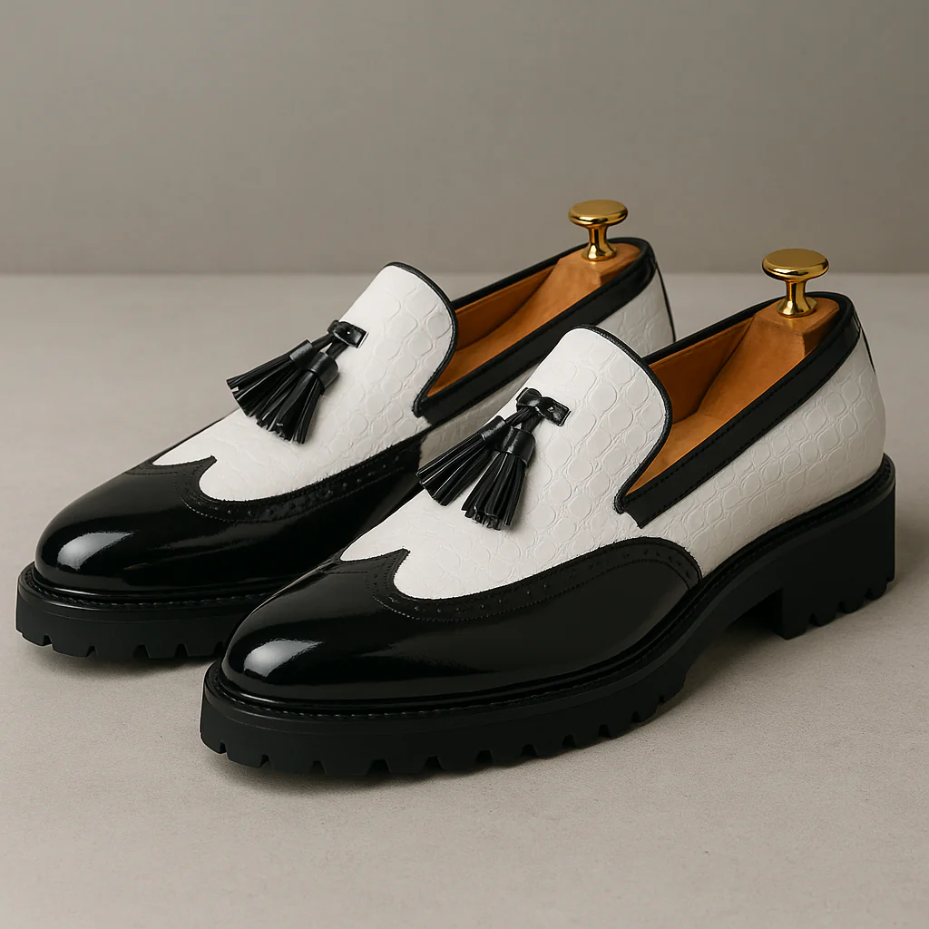 Monarch Two-Tone Platform Loafer - Image 3