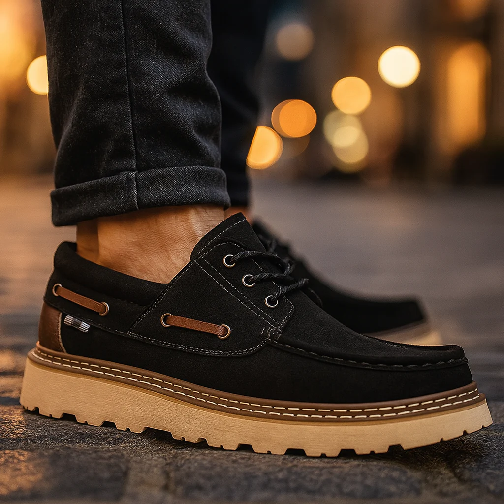 Nantucket Platform Deck Shoes - Image 7