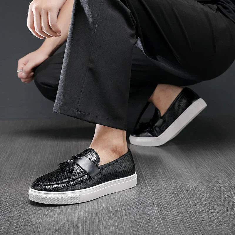 Platform Woven Loafer - Image 7