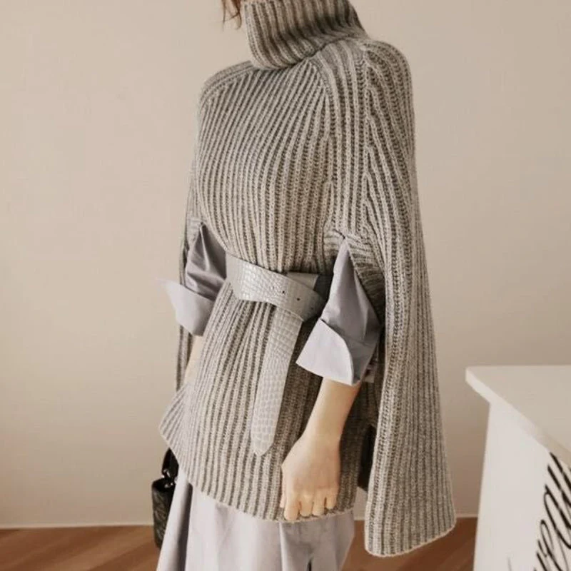 Poncho-Sleeve Pullover - Image 3