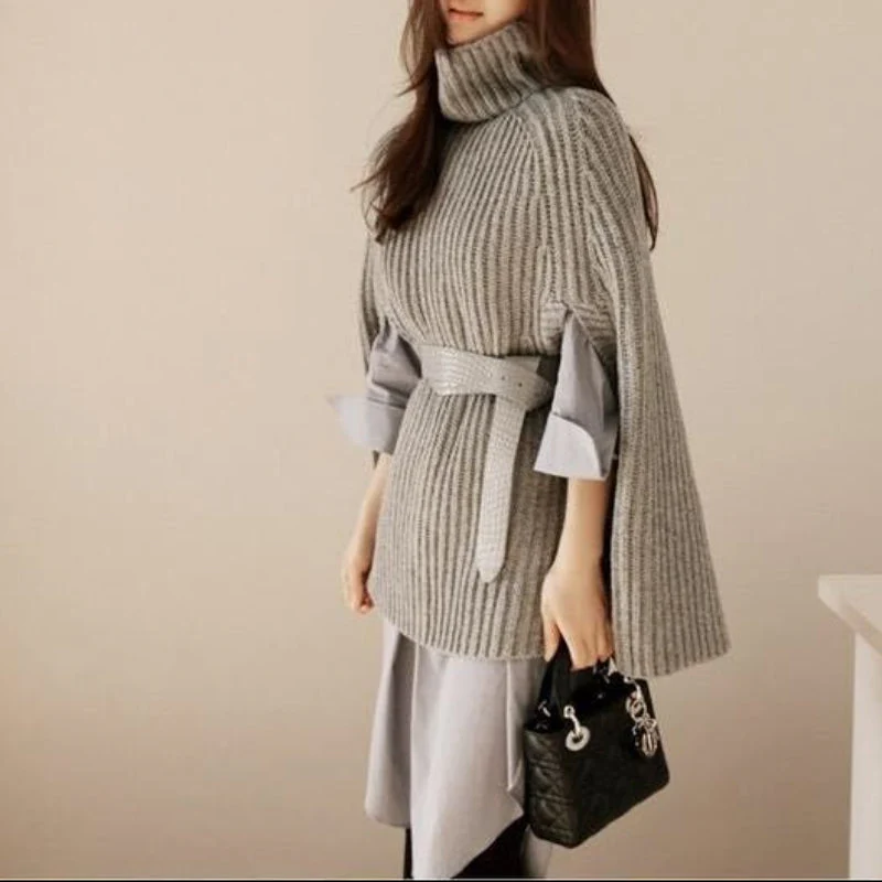 Poncho-Sleeve Pullover - Image 7