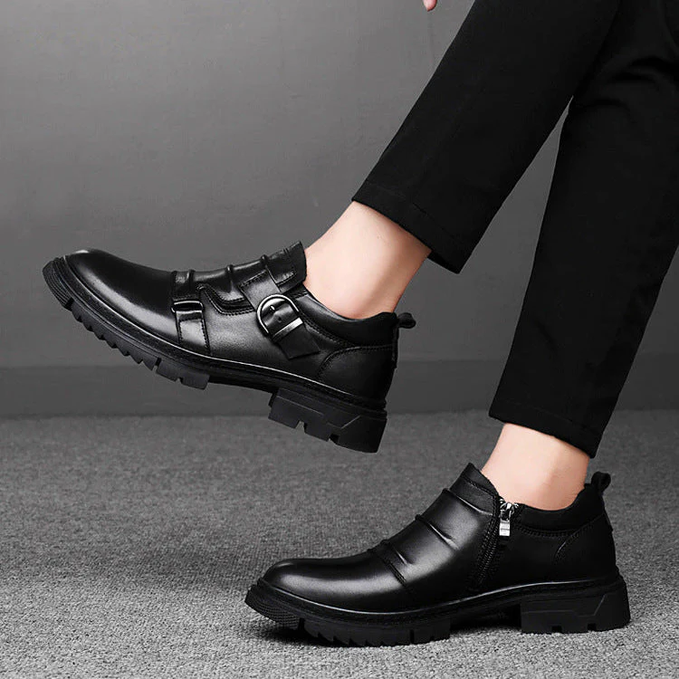 Precision-Crafted Dual-Strap Boot - Image 4