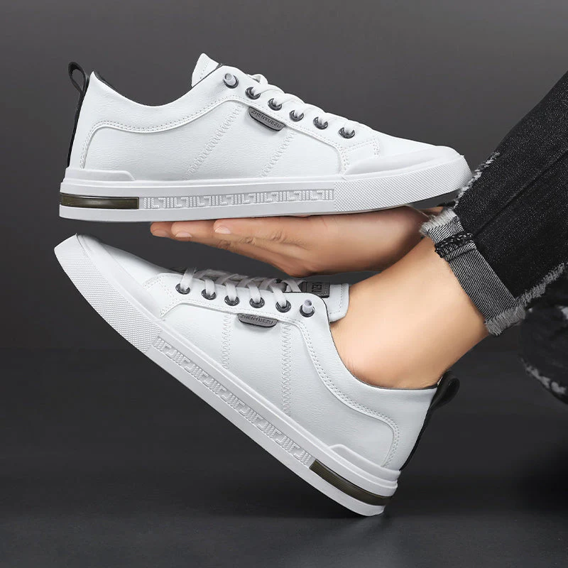 Premium Leather Low-Top Sneaker - Image 7