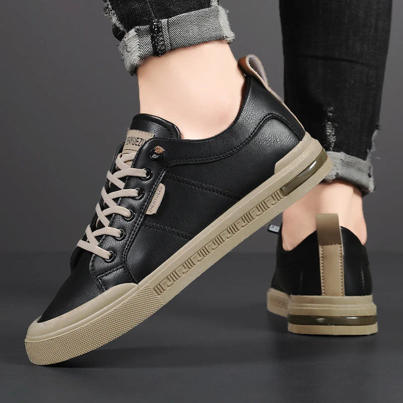 Premium Leather Low-Top Sneaker - Image 9