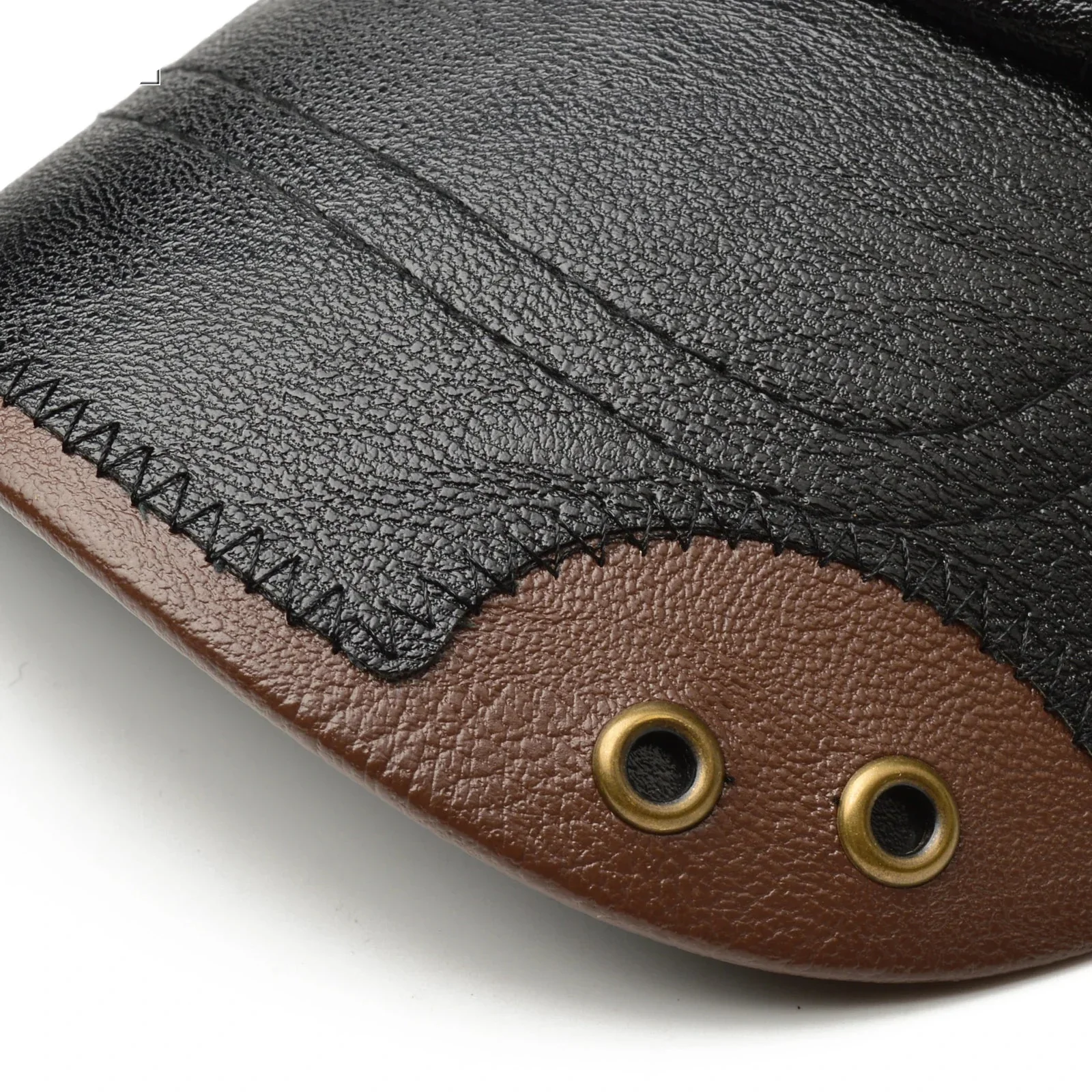 Premium Leather Six-Panel Cap - Image 6