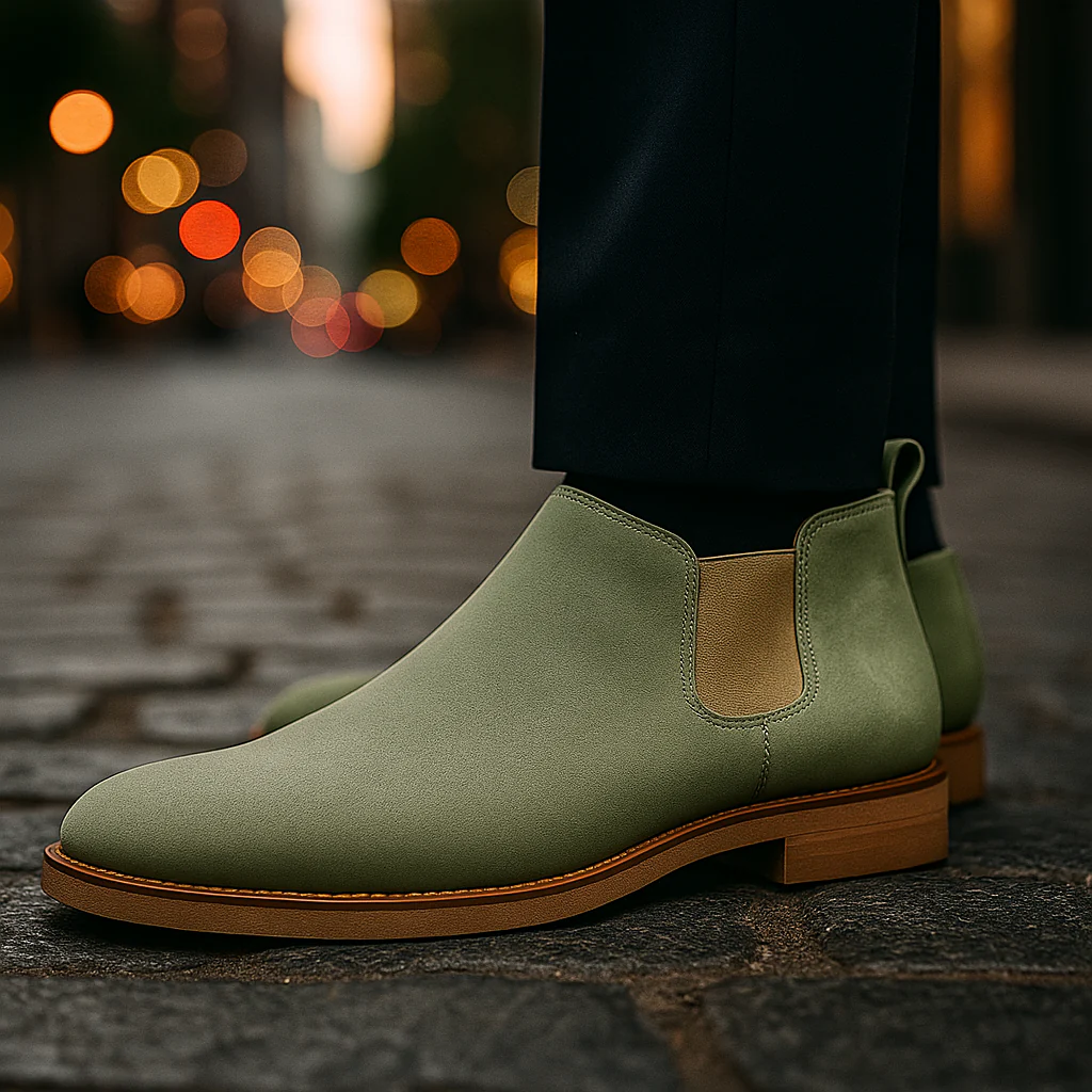 Premium Suede Chelsea Ankle Boot - Image 6