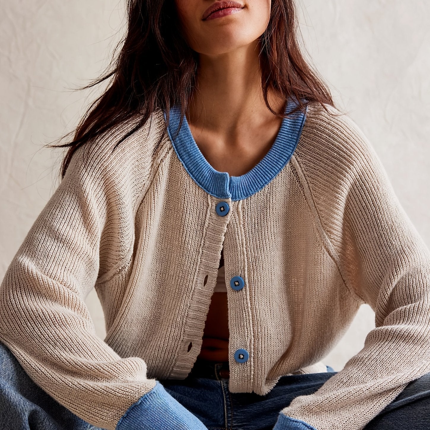 Ribbed Cashmere Cardigan - Image 3