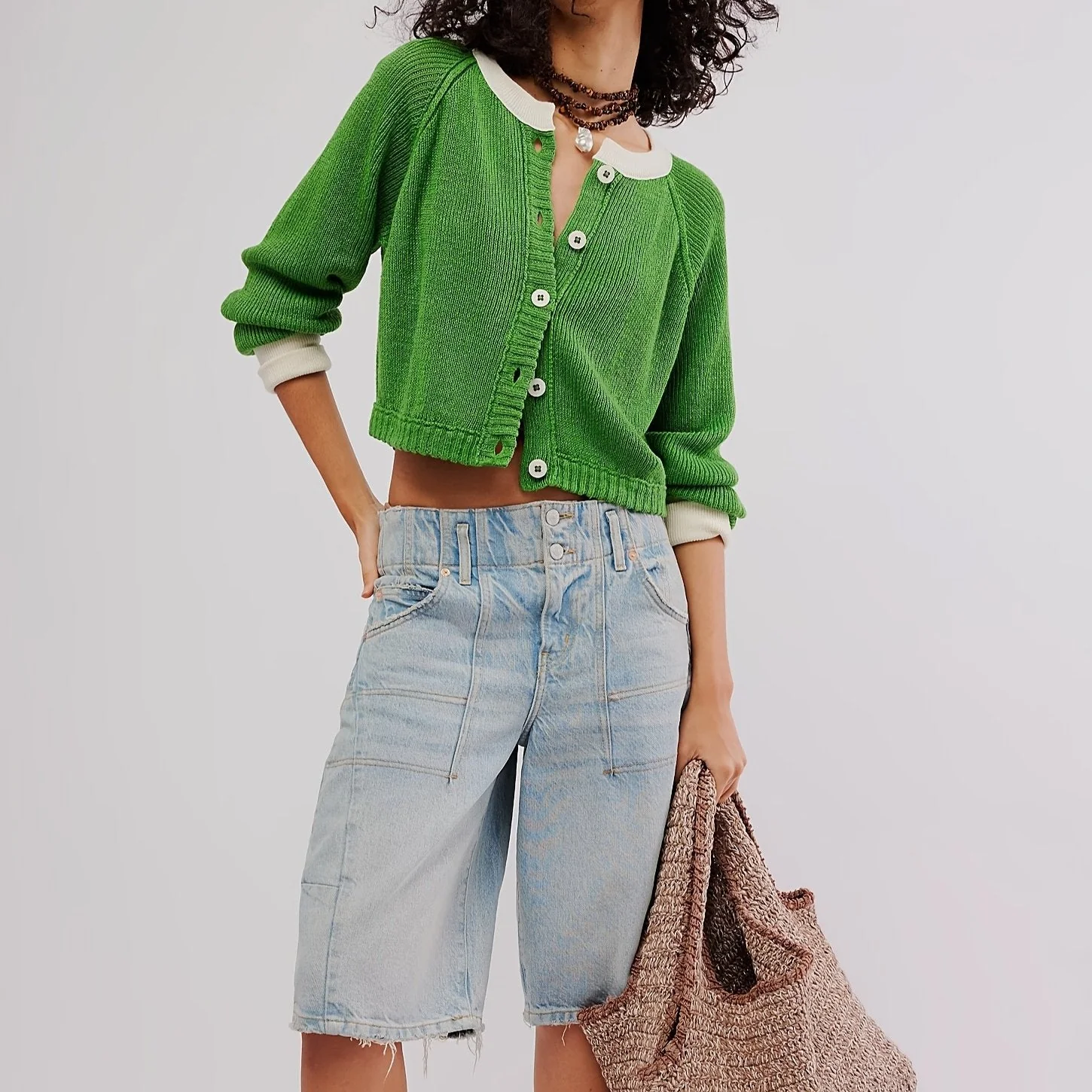 Ribbed Cashmere Cardigan - Image 5