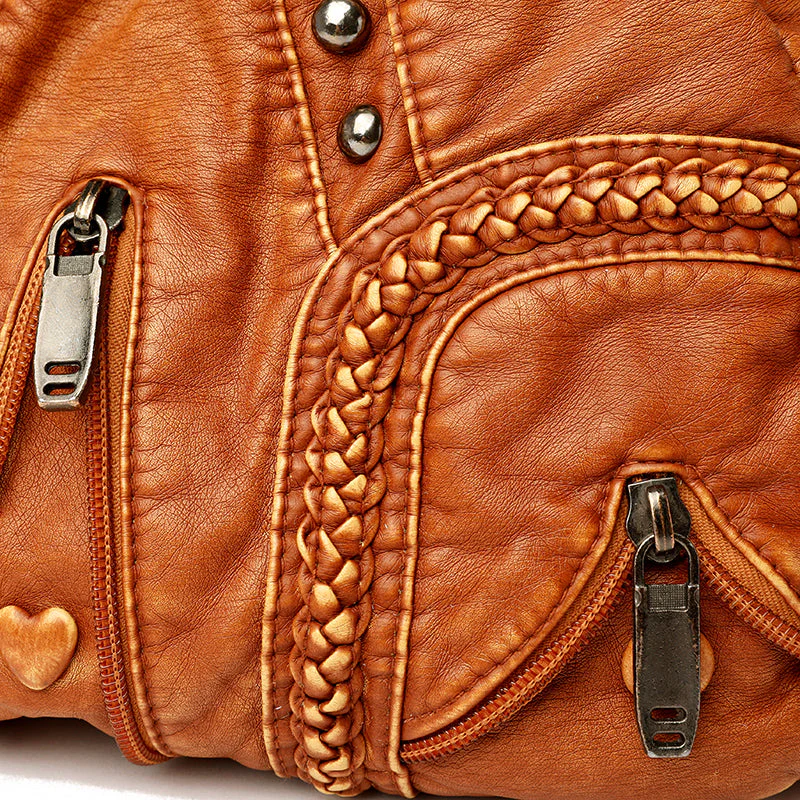 Riviera Studded Shoulder Bag - Image 10