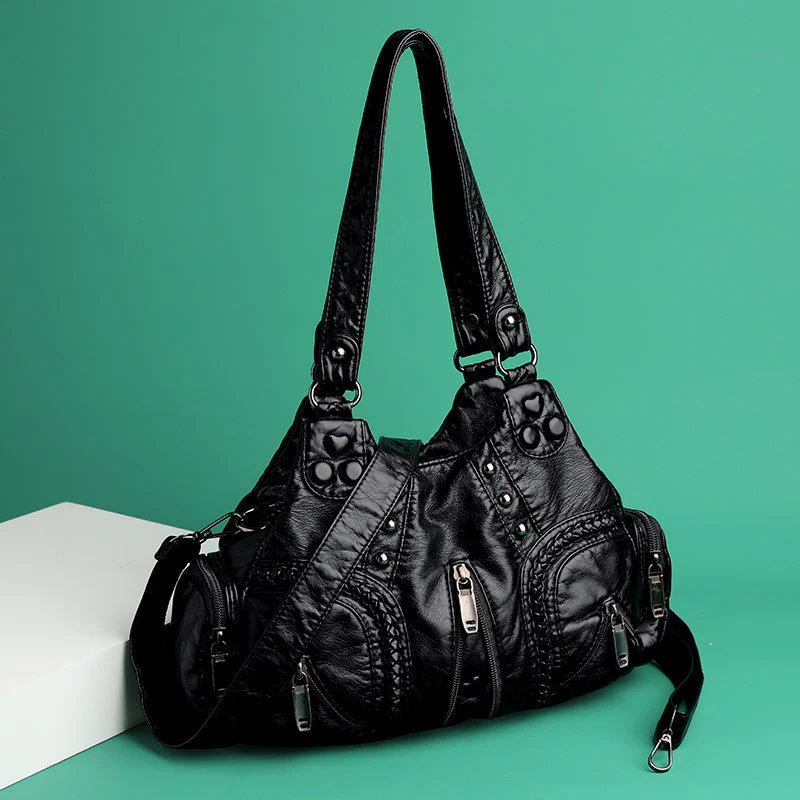 Riviera Studded Shoulder Bag - Image 3