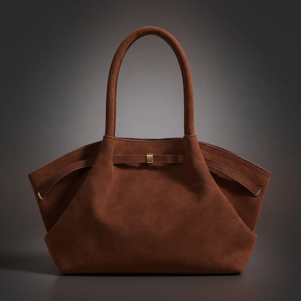 Sculptural Leather Handbag - Image 4
