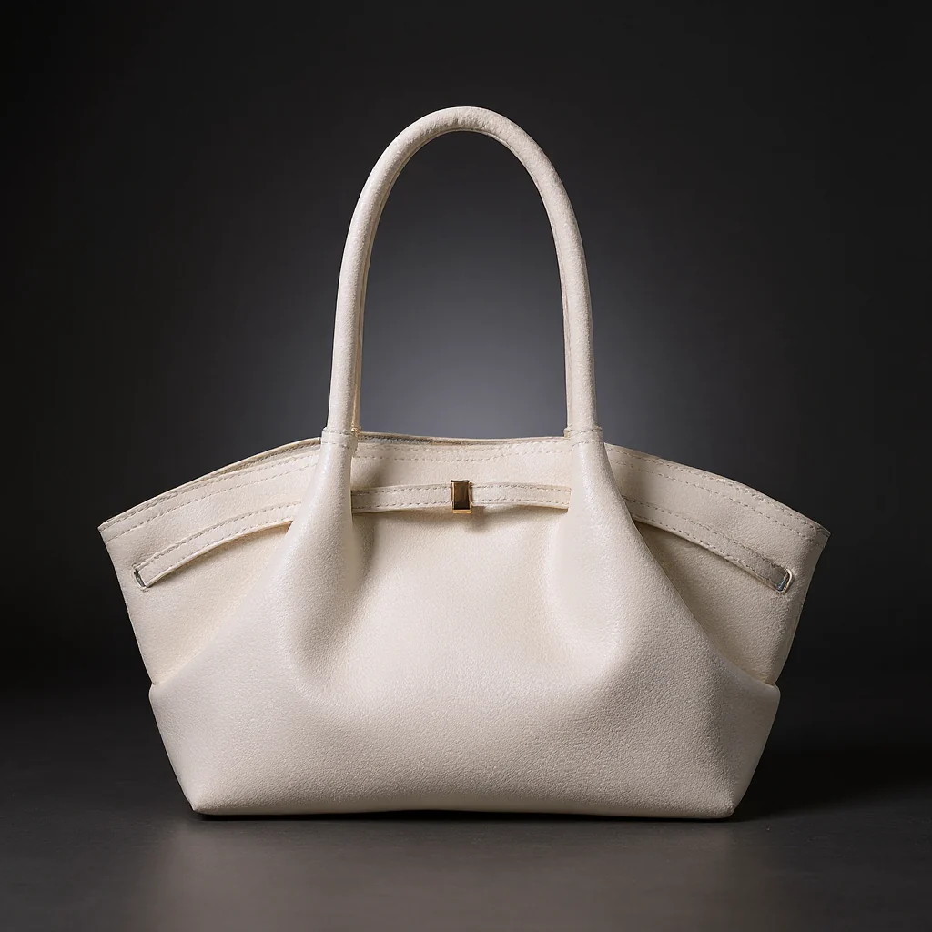 Sculptural Leather Handbag - Image 5