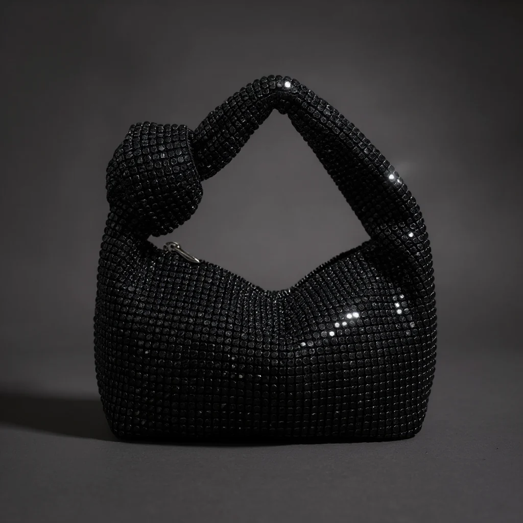 Shimmer Luxe Shoulder Bag - Image 2