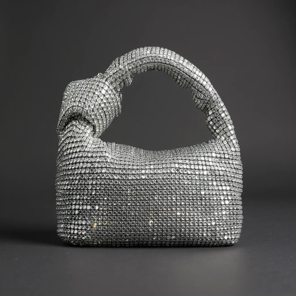 Shimmer Luxe Shoulder Bag - Image 3