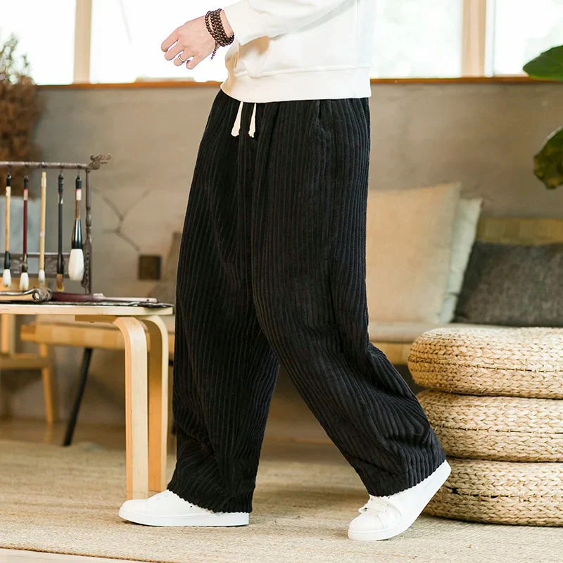Solace Corduroy Drawstring Trouser - Image 3
