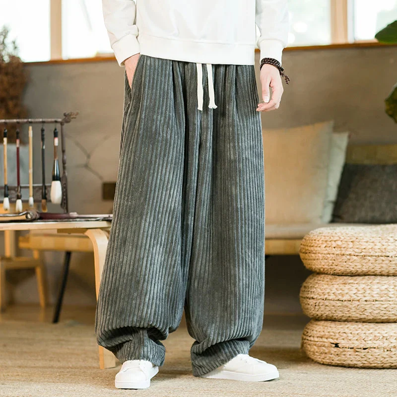 Solace Corduroy Drawstring Trouser - Image 4