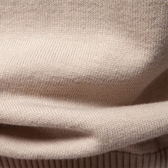 Structured Grid Cotton Sweater - Image 12