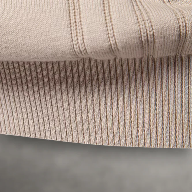 Structured Grid Cotton Sweater - Image 13