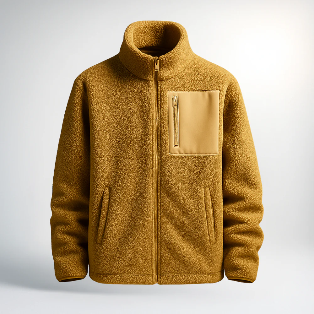 Technical Fleece Jacket with Utility Pocket - Image 4