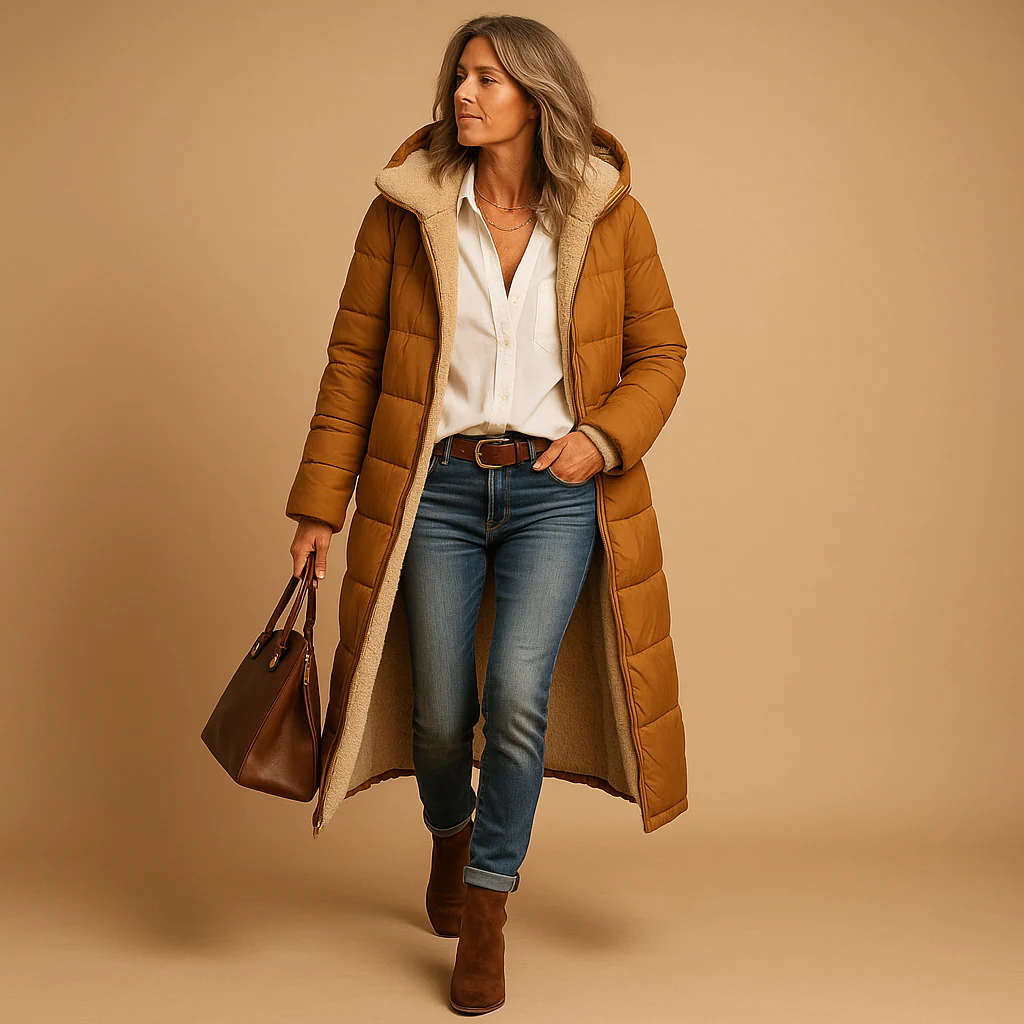 The Aspen Long Puffer Coat - Image 3