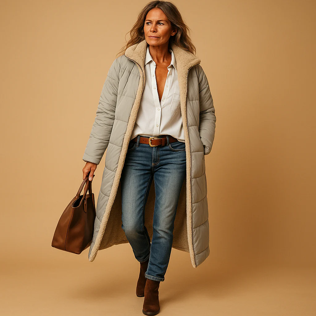 The Aspen Long Puffer Coat - Image 4