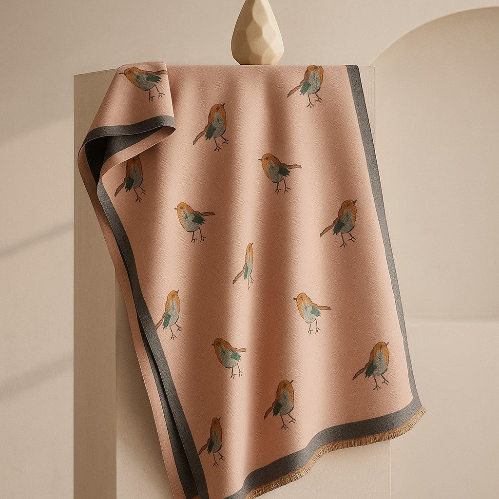 The Aviary Silk Scarf - Image 3