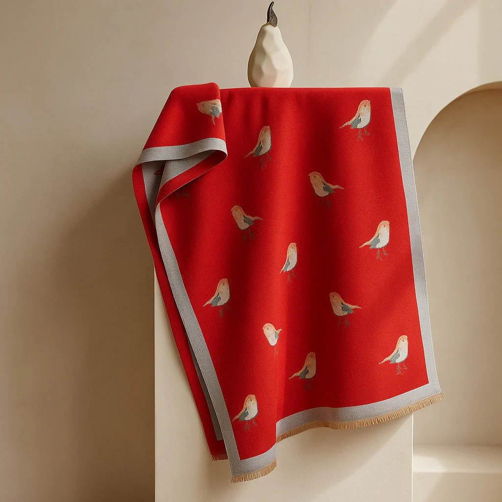 The Aviary Silk Scarf - Image 4