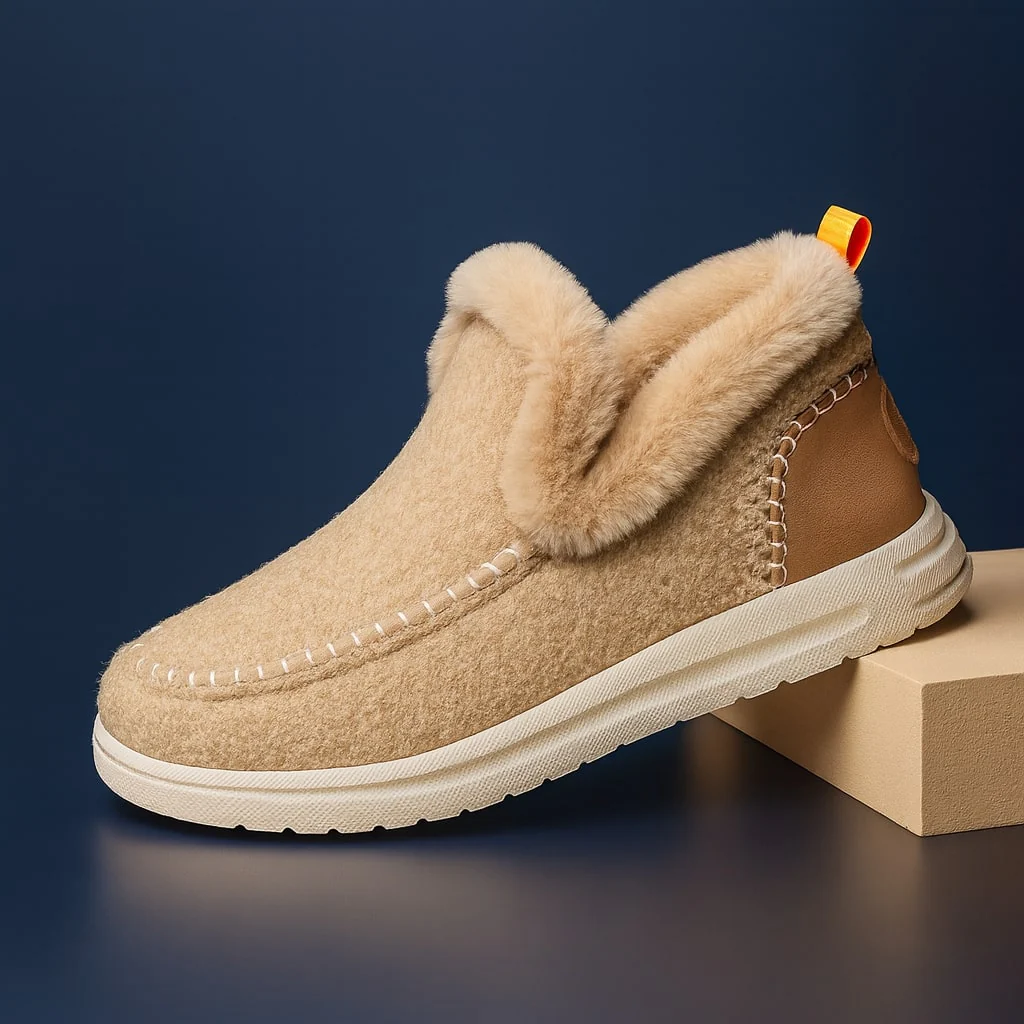 The Davos Shearling Moc Sneaker - Image 2