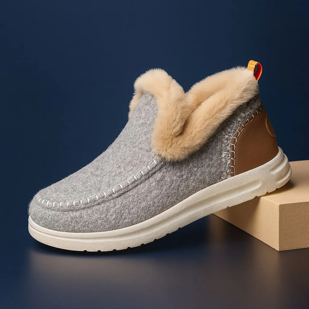 The Davos Shearling Moc Sneaker - Image 3