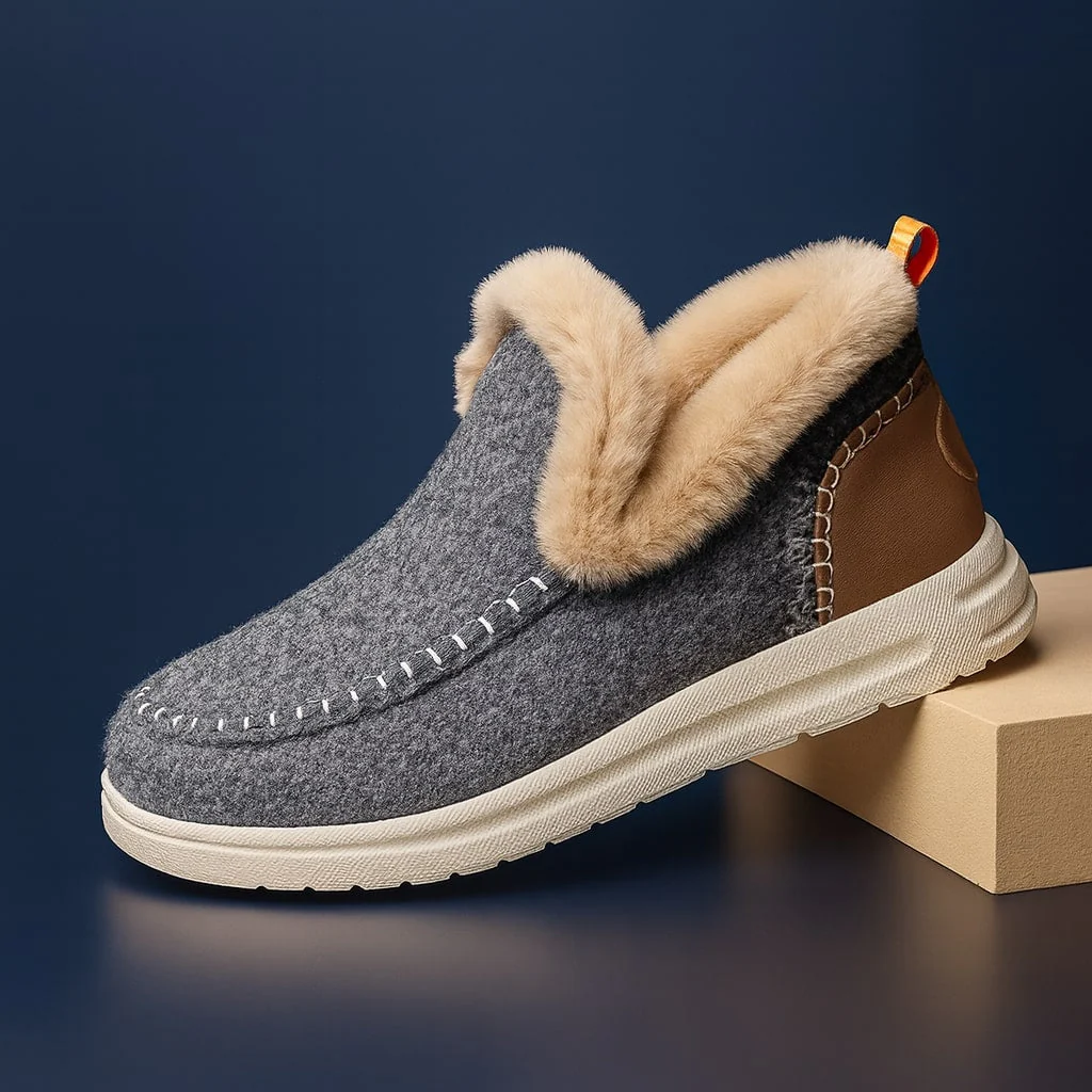 The Davos Shearling Moc Sneaker - Image 4